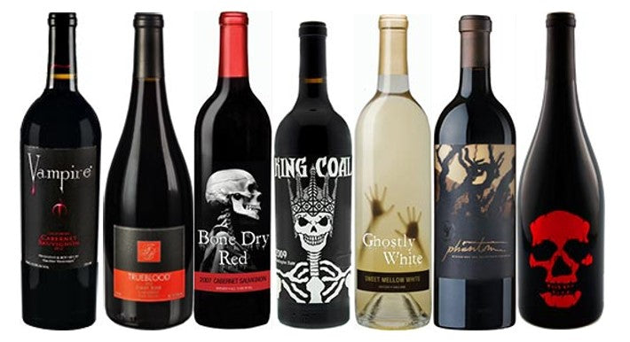 Halloween wine